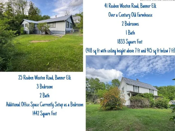 25 and 41 Reuben Wooten Road, Banner Elk, NC 28604