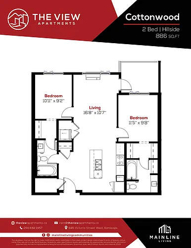 Floor plan Cottonwood