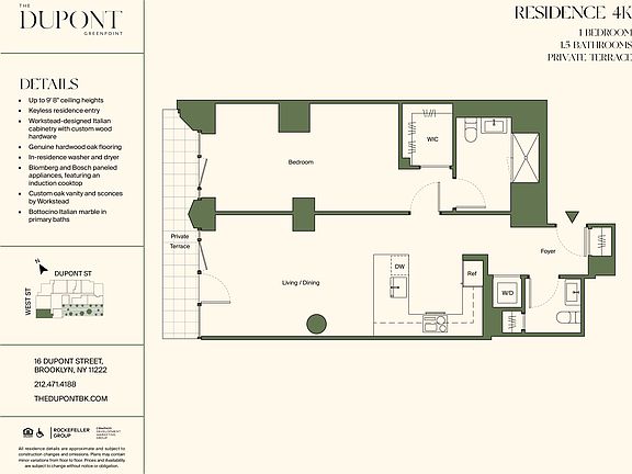 2nd image of 16 Dupont St #4K