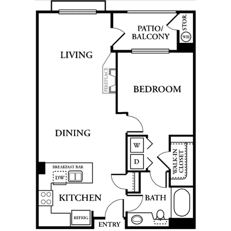 Floor plan THE CRANE
