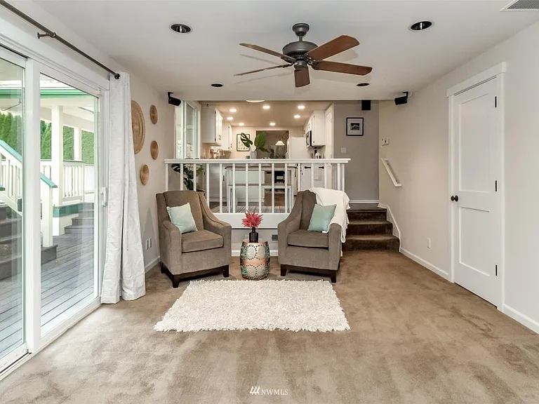 Door on right is a good size storage closet