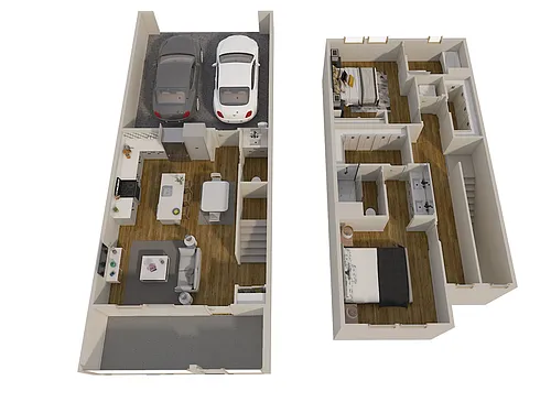 Floor plan TH Plan Two