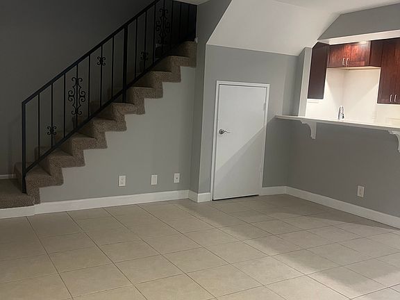 View From entry way of Living room/Kitchen area