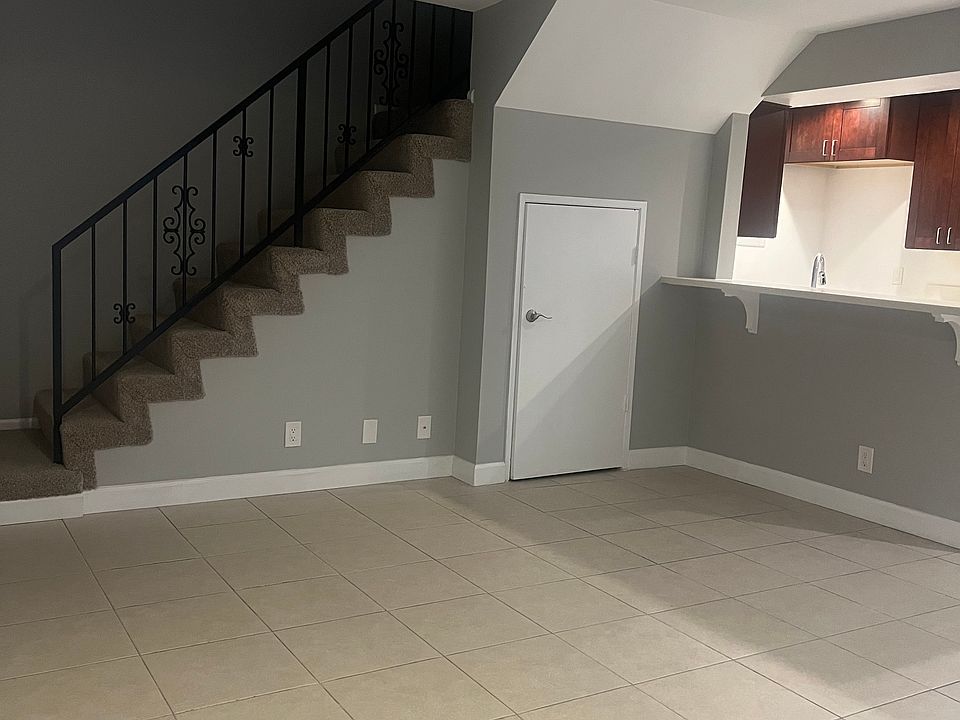 View From entry way of Living room/Kitchen area