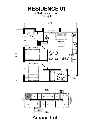 Floor plan Floorplan 01