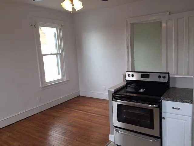 stainless appliances, lots of natural light