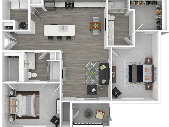 Two Bedrooms | 2 Baths | 1126 sq.ft. Two Bedrooms | 2 Baths | 1126 sq.ft.