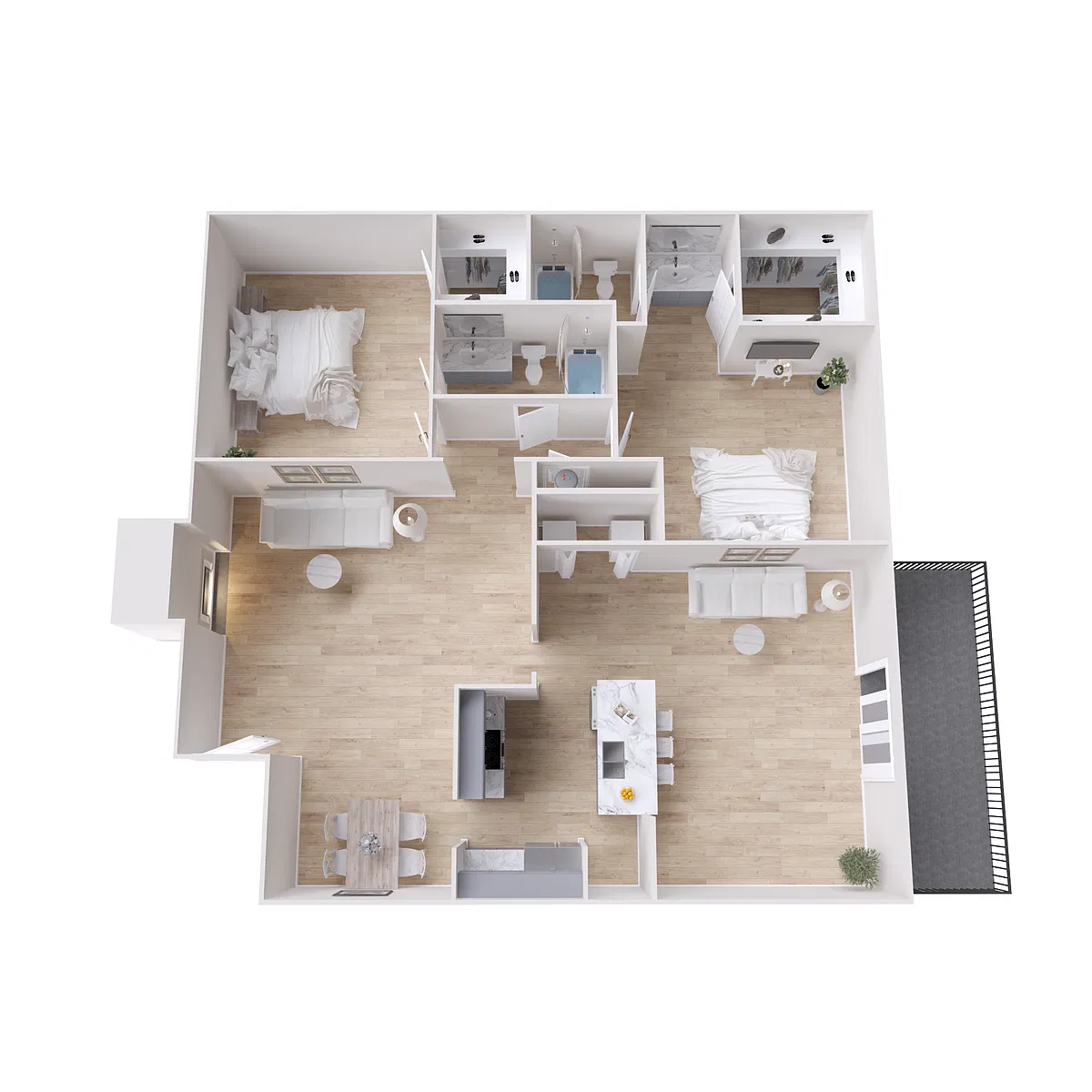 Floor plan B6 Classic