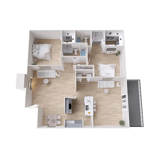 Floor plan B6 Classic