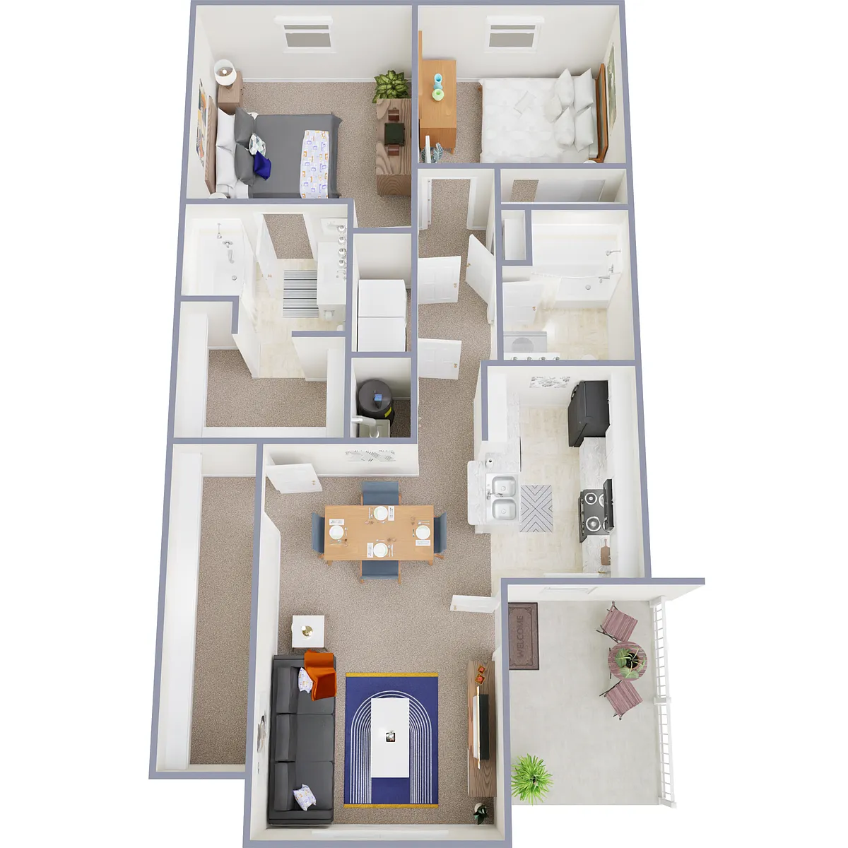 Floor plan The Driftwood