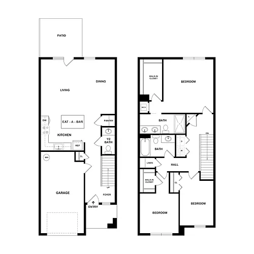 Floor plan Pleasant Ridge Floorplan