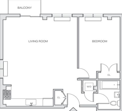 2nd image of 354 E 91st St APT 908