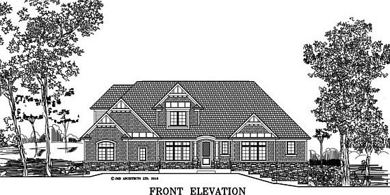 2 Story Front Elevation