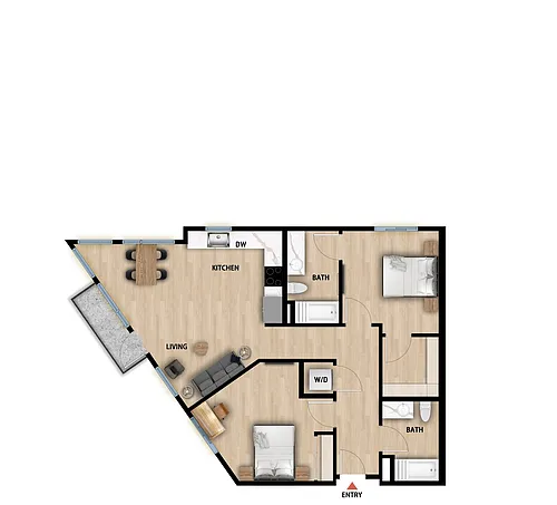 Floor plan B4