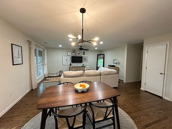 Dining and Living Room are open and inviting