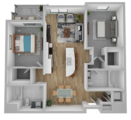 Floor plan B1
