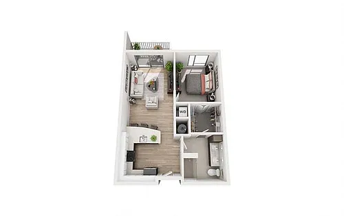 Floor plan E1B