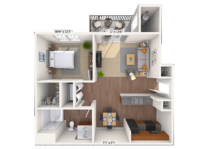 Floor plan Aurora