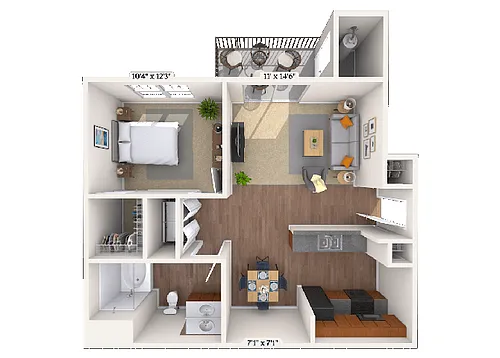 Floor plan Aurora