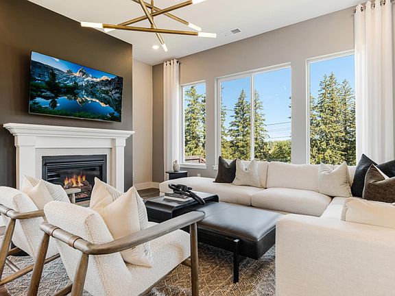 Living Room with Fireplace