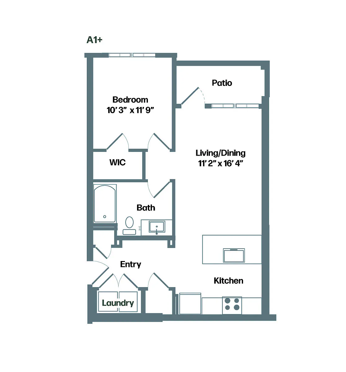 Floor plan Sundial