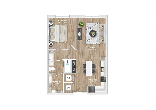 Floor plan A12A