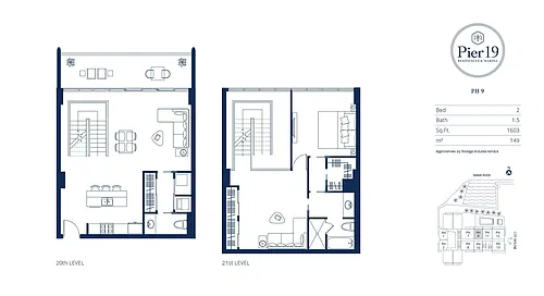 Floor plan PH 2109