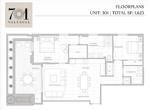 Floor plan 301