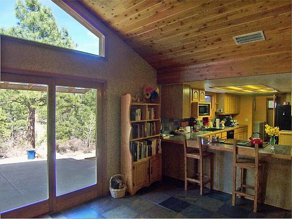 View from the great room.  There's plenty of room for a dining room table!