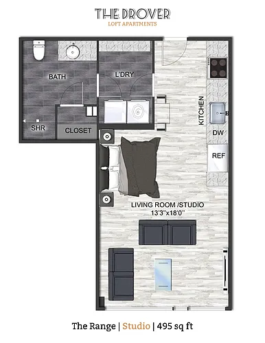 Floor plan The Range