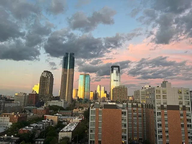View from living room
