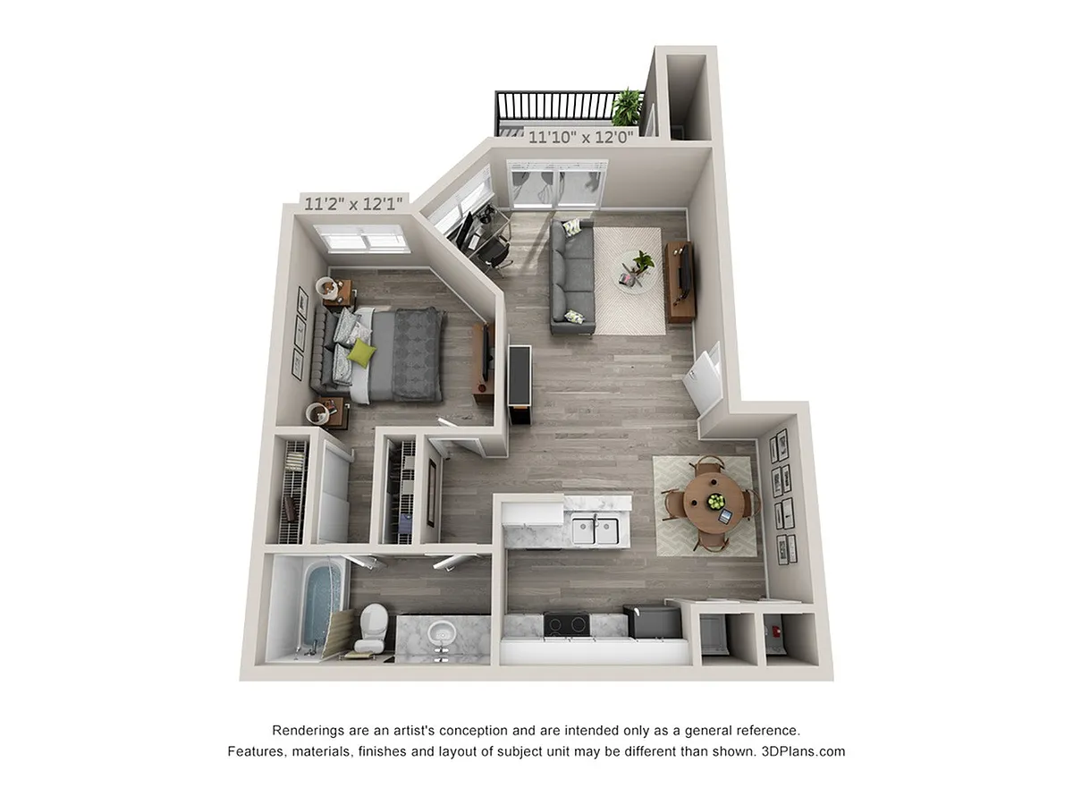 Floor plan A1