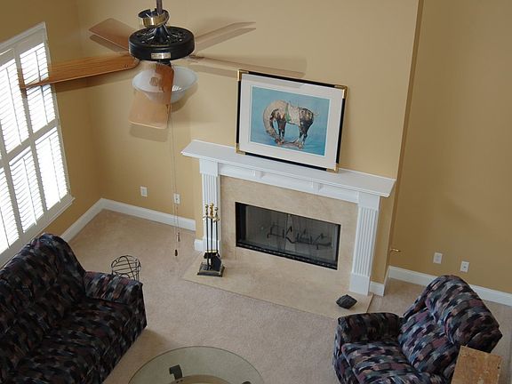 View from Balcony Upstairs