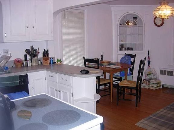 Charming kitchen with build in cabinet