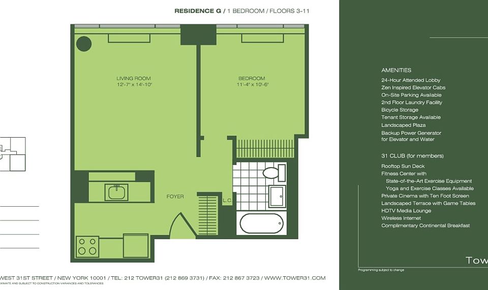1st image of 9 W 31st St APT 5G