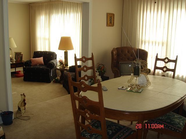 dining room into living room