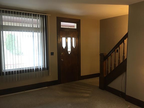 Front entrance and stairs