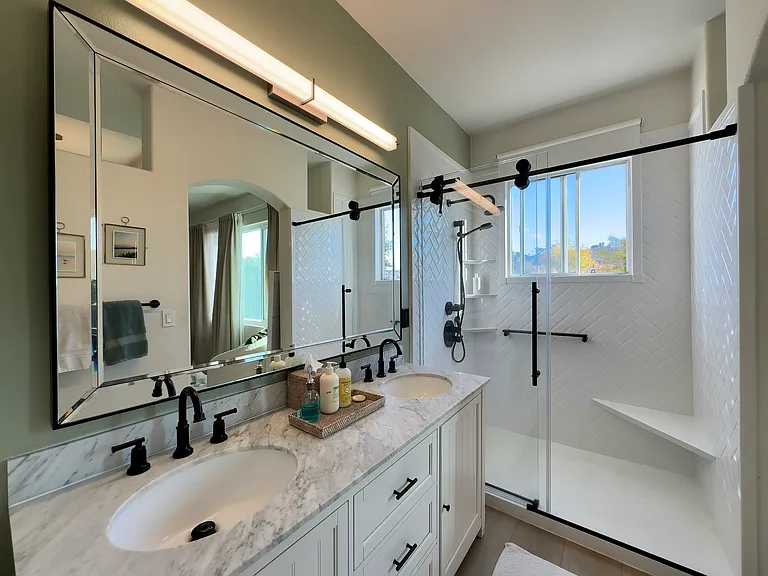 Master bathroom