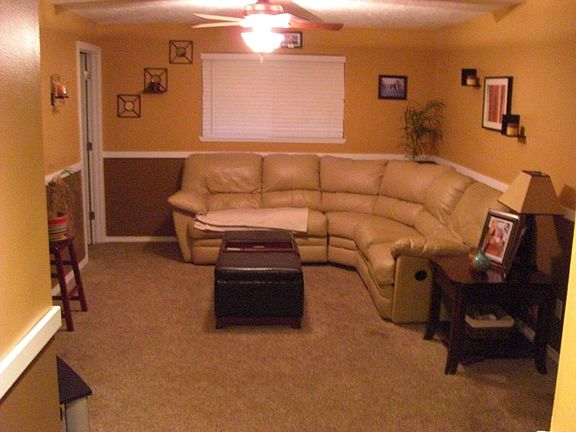 open and inviting living room