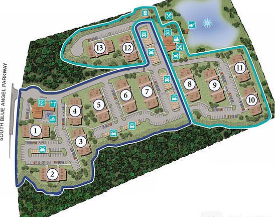 5th image of 2600 S Blue Angel Pkwy #Townhouse