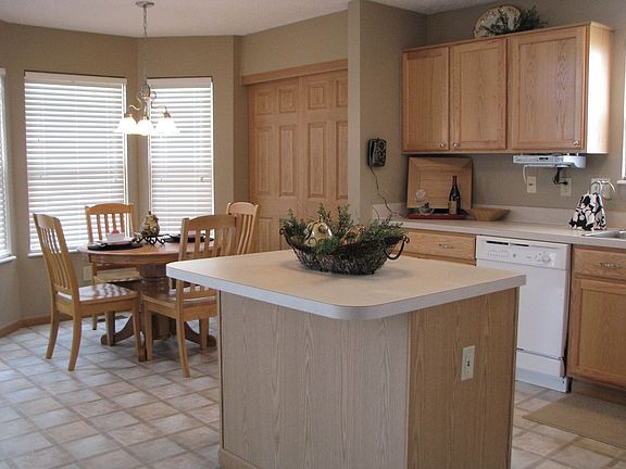 Another view of the kitchen with window bay