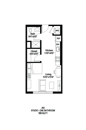 Floor plan A4
