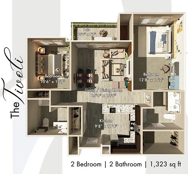 Floor plan Tivoli
