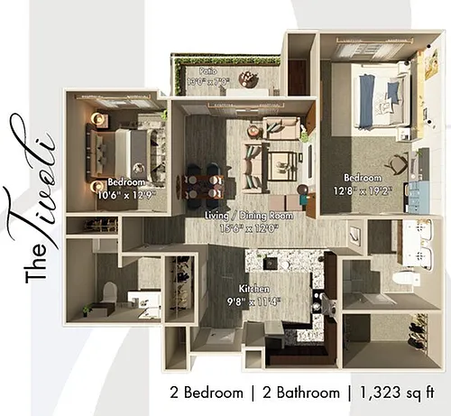 Floor plan Tivoli