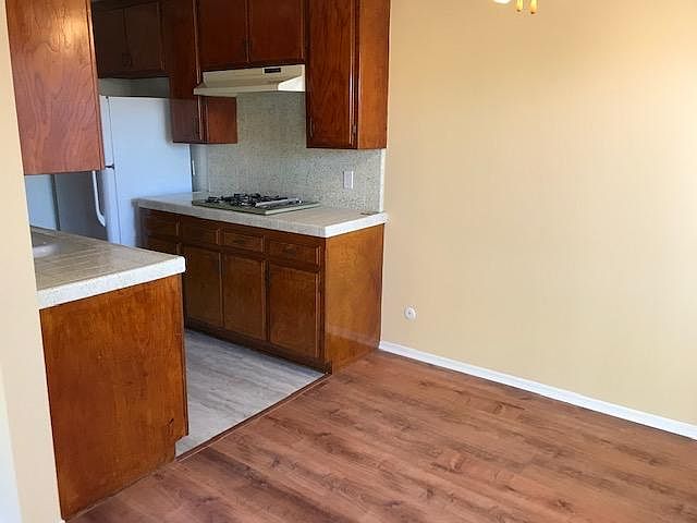 From dining area to full size kitchen