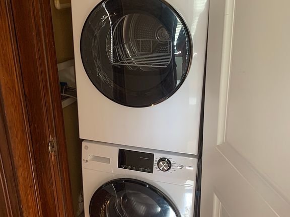 Washer dryer closet