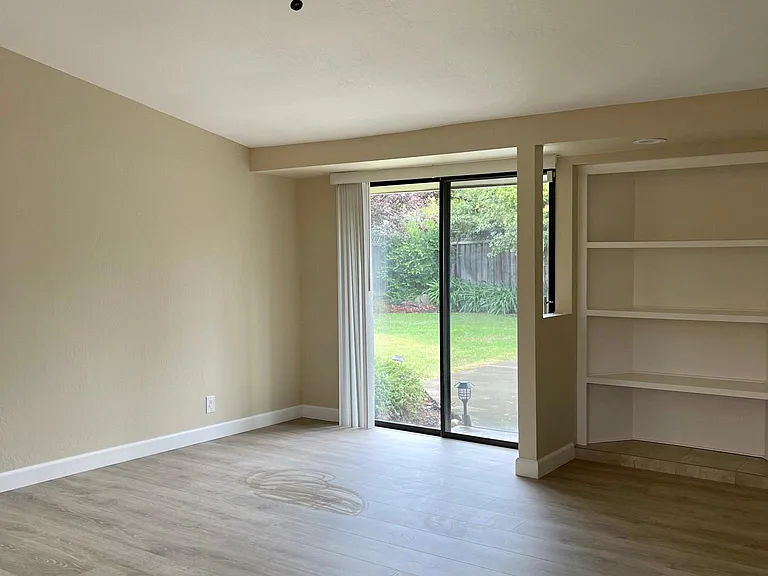 Living Room looking into backyard