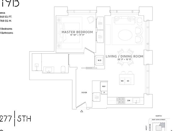 2nd image of 277 5th Ave #19B