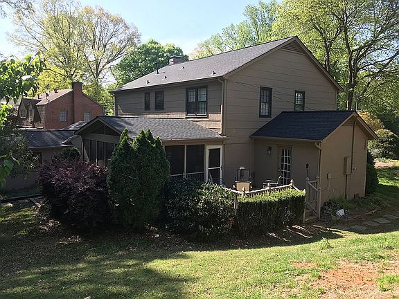 Back Yard View of House