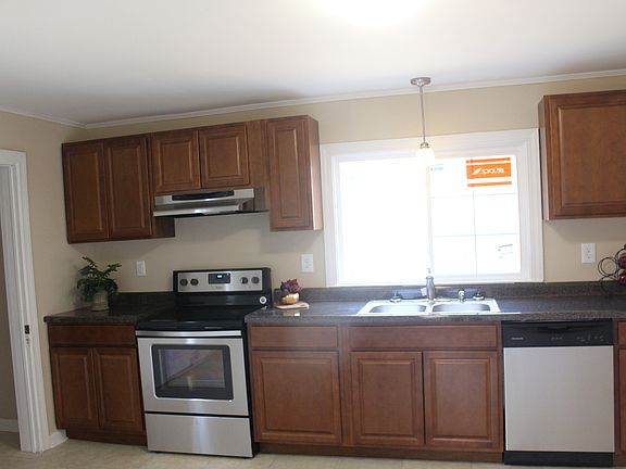 New cabinets and appliances